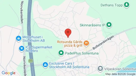 Apartments for rent i Sollentuna - kort over placeringen