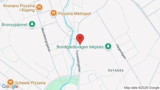 Apartments for rent i Köping - kort over placeringen