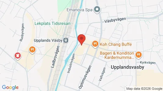 Apartments for rent i Upplands Väsby - kort over placeringen