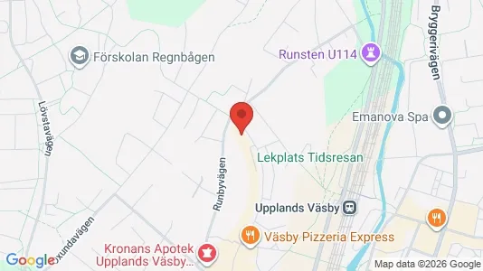 Apartments for rent i Upplands Väsby - kort over placeringen