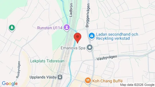 Apartments for rent i Upplands Väsby - kort over placeringen
