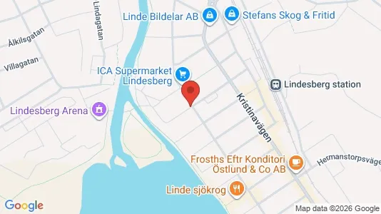 Apartments for rent i Lindesberg - kort over placeringen