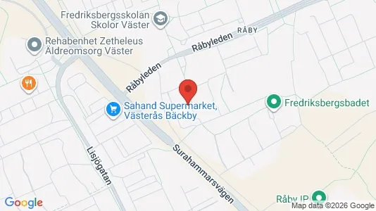 Apartments for rent i Västerås - kort over placeringen