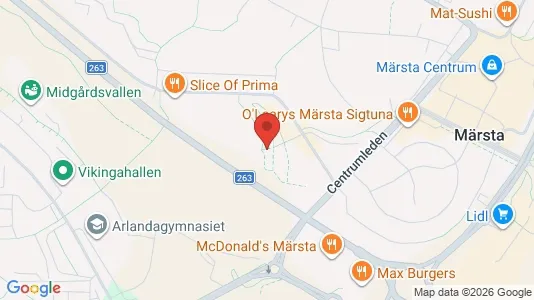 Apartments for rent i Sigtuna - kort over placeringen