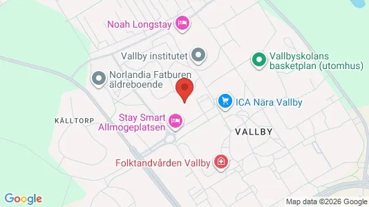 Apartments for rent i Västerås - kort over placeringen