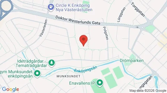 Apartments for rent i Enköping - kort over placeringen
