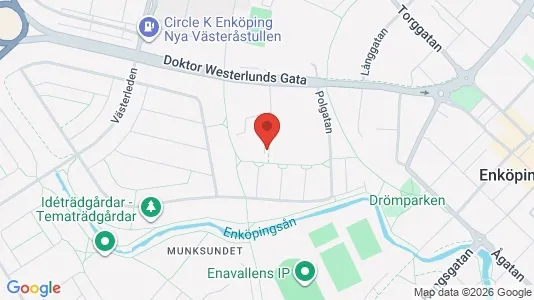 Apartments for rent i Enköping - kort over placeringen