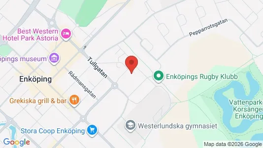 Apartments for rent i Enköping - kort over placeringen