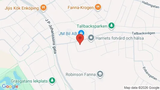 Apartments for rent i Enköping - kort over placeringen