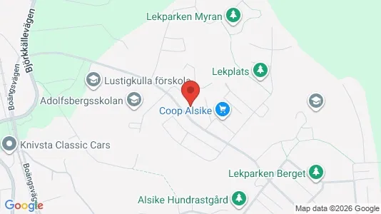 Apartments for rent i Knivsta - kort over placeringen