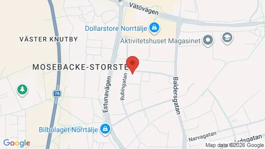 Apartments for rent i Norrtälje - kort over placeringen