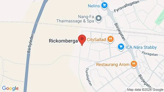 Apartments for rent i Uppsala - kort over placeringen