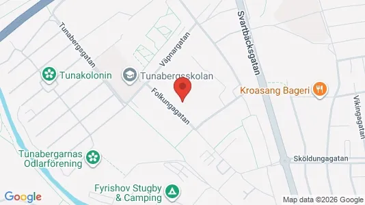 Apartments for rent i Uppsala - kort over placeringen