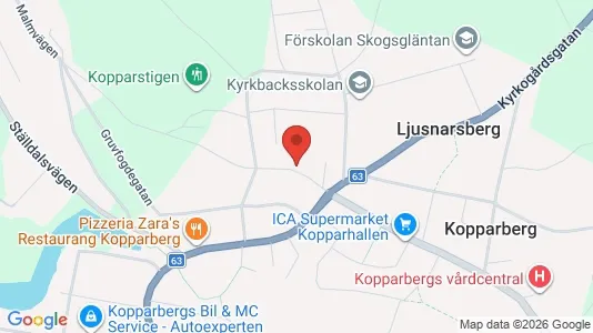 Apartments for rent i Ljusnarsberg - kort over placeringen