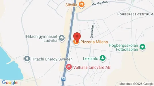 Apartments for rent i Ludvika - kort over placeringen