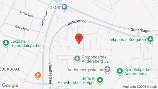 Apartments for rent i Gävle - kort over placeringen
