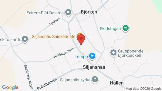 Apartments for rent i Leksand - kort over placeringen