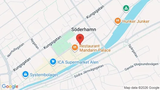 Apartments for rent i Söderhamn - kort over placeringen