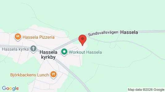 Apartments for rent i Nordanstig - kort over placeringen