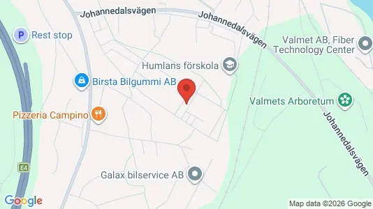Apartments for rent i Sundsvall - kort over placeringen