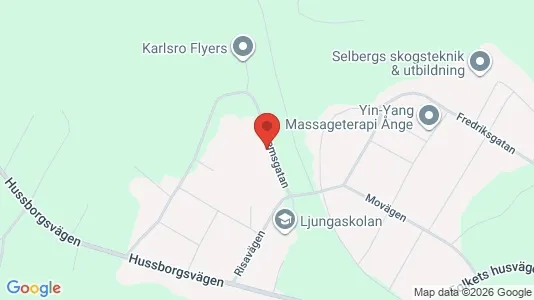 Apartments for rent i Ånge - kort over placeringen