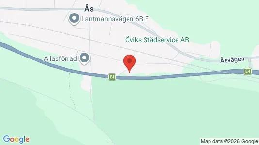 Apartments for rent i Örnsköldsvik - kort over placeringen