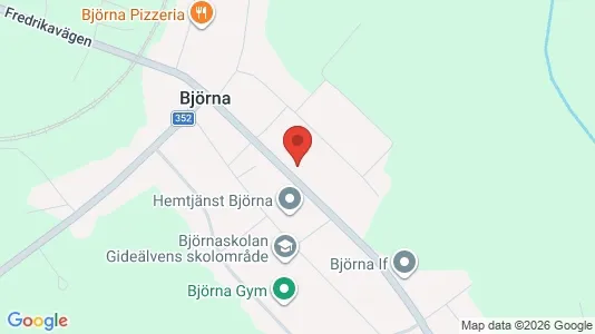 Apartments for rent i Örnsköldsvik - kort over placeringen