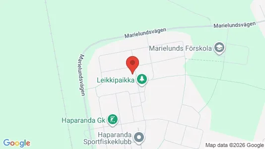 Apartments for rent i Haparanda - kort over placeringen