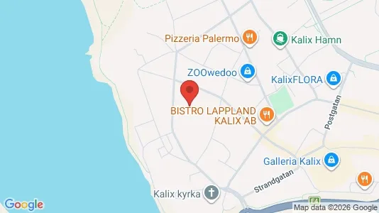 Apartments for rent i Kalix - kort over placeringen