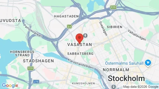 Apartments for rent i Vasastan - kort over placeringen