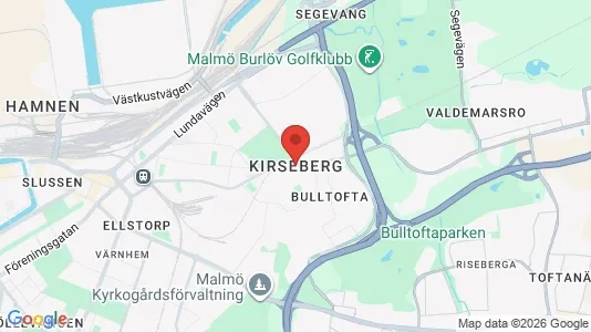 Apartments for rent i Kirseberg - kort over placeringen