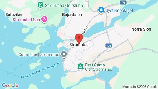 Apartments for rent i Strömstad - kort over placeringen