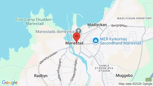 Apartments for rent i Mariestad - kort over placeringen