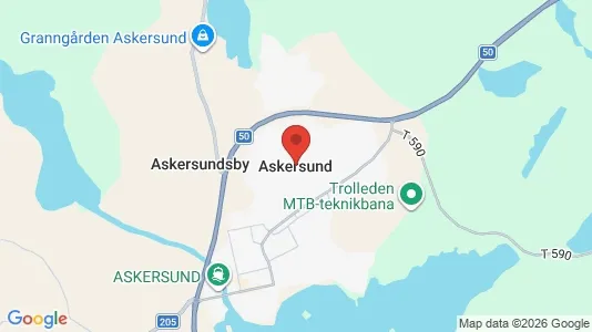 Apartments for rent i Askersund - kort over placeringen